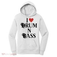 I Love Drum And Bass Rock Women's Hoodie thumb 0