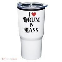 I Love Drum And Bass Rock Tumbler thumb 0