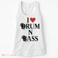I Love Drum And Bass Rock Women's Tank Top thumb 0