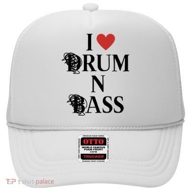I Love Drum And Bass Rock Hat
