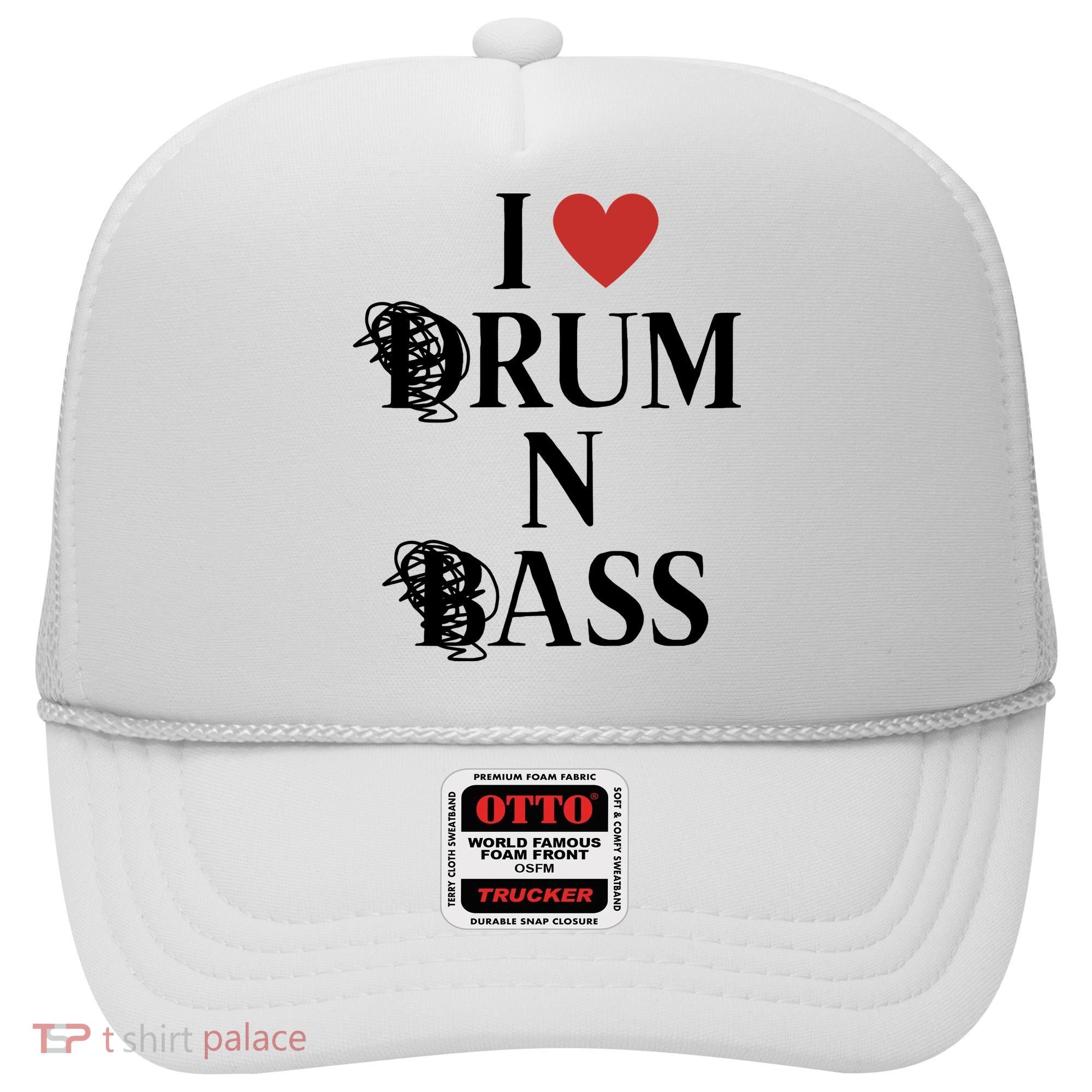 I Love Drum And Bass Rock Hat