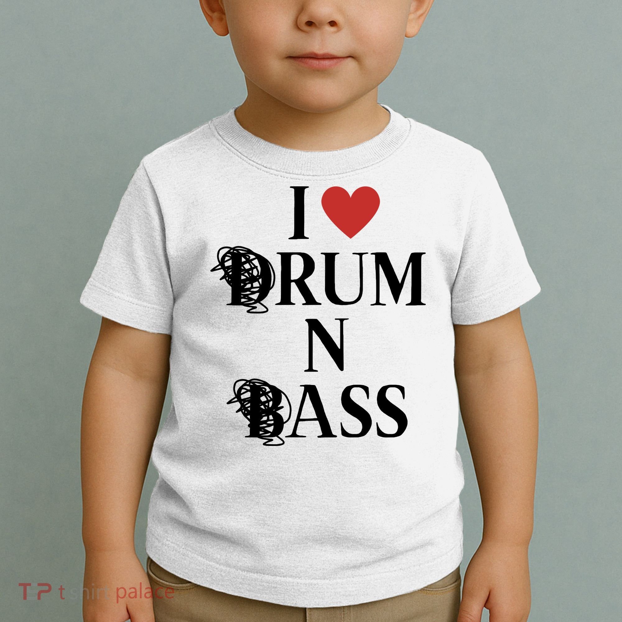 I Love Drum And Bass Rock Toddler T-Shirt