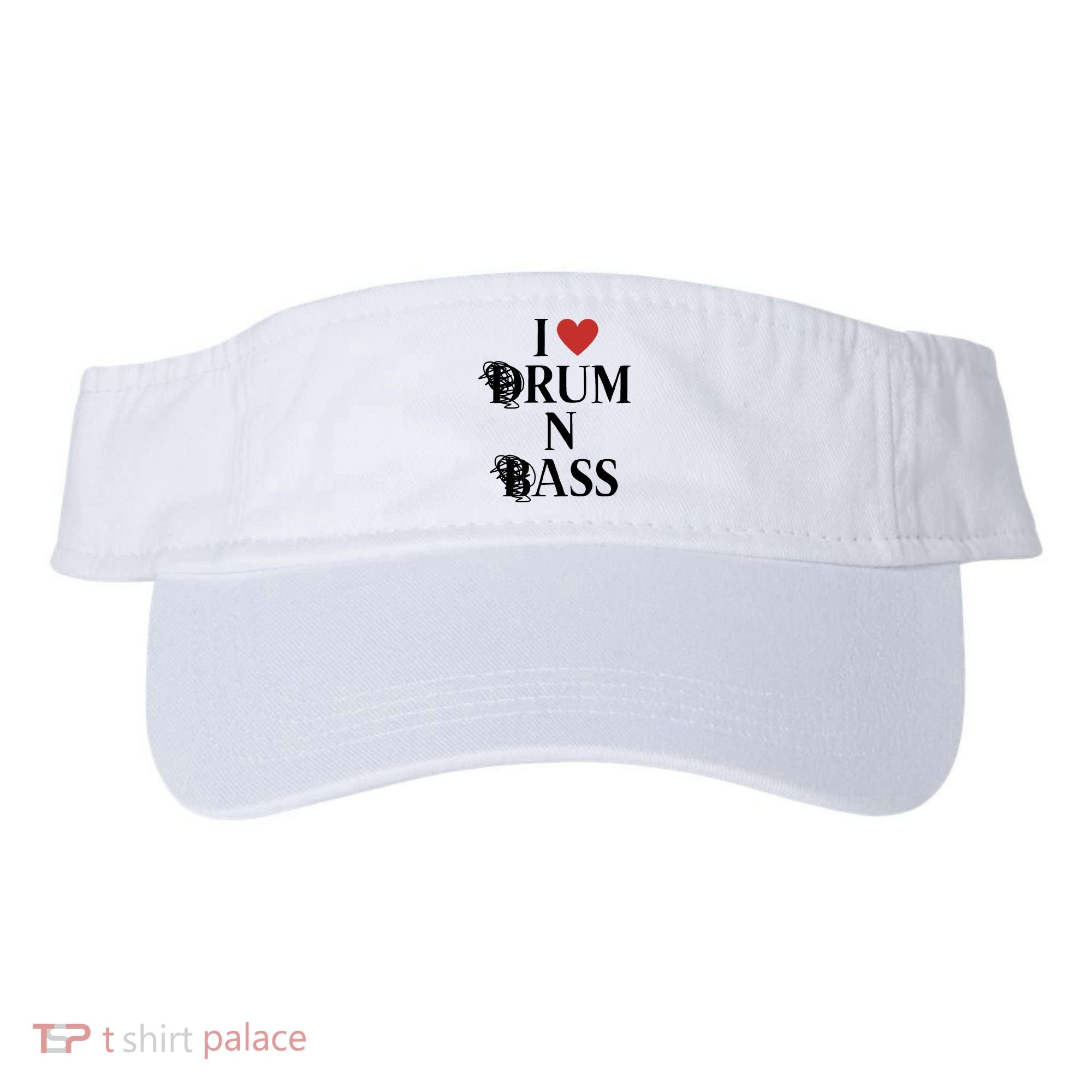 I Love Drum And Bass Rock Visor