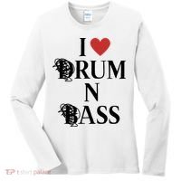 I Love Drum And Bass Rock Women's Long Sleeve Shirt thumb 0