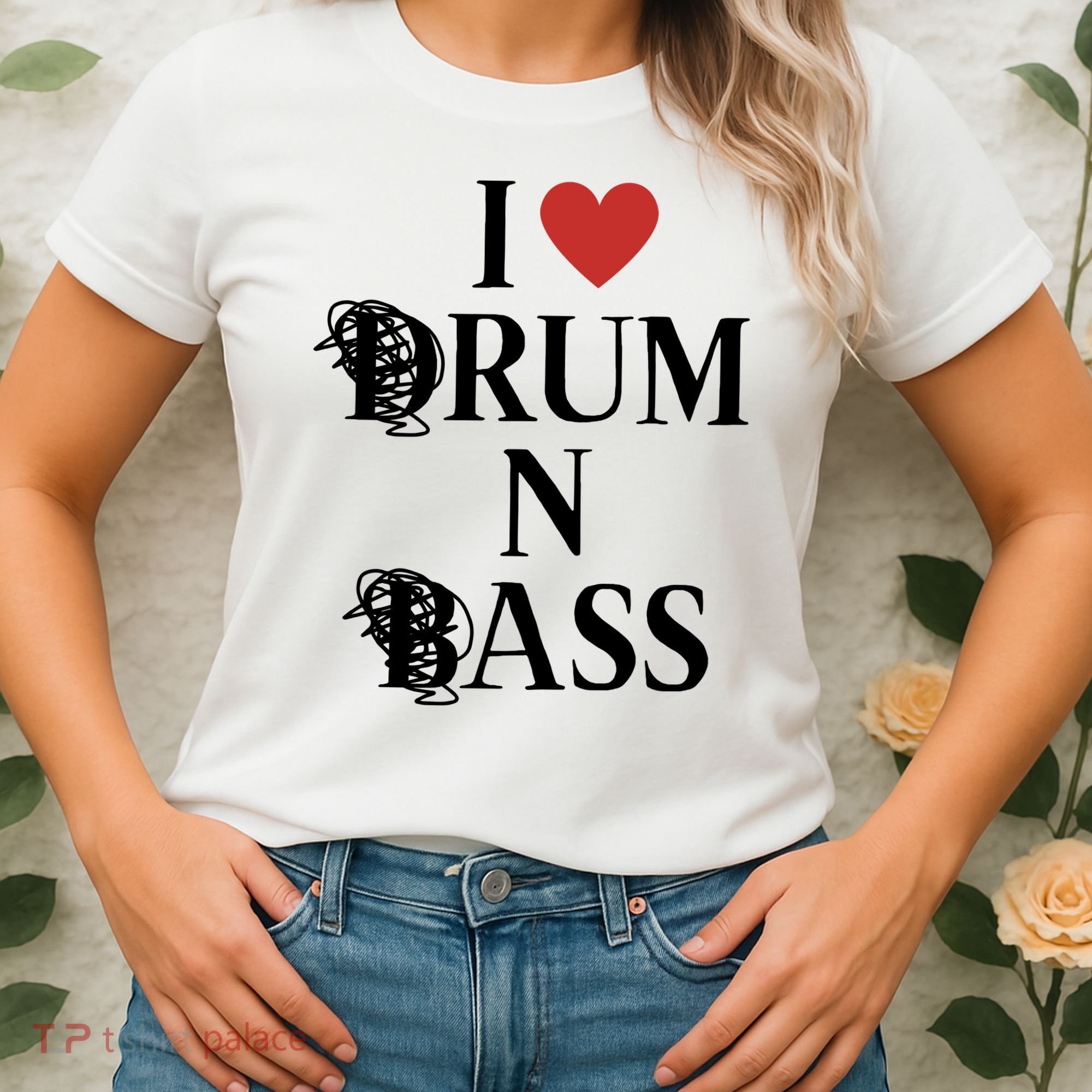 I Love Drum And Bass Rock Women's T-Shirt