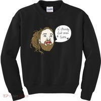 I Literally Don't Even Care Kids Sweatshirt thumb 0