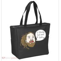 I Literally Don't Even Care Tote Bag thumb 2