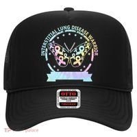 Interstitial Lung Disease betterfly ribbon awareness Tie Dye Hat thumb 0