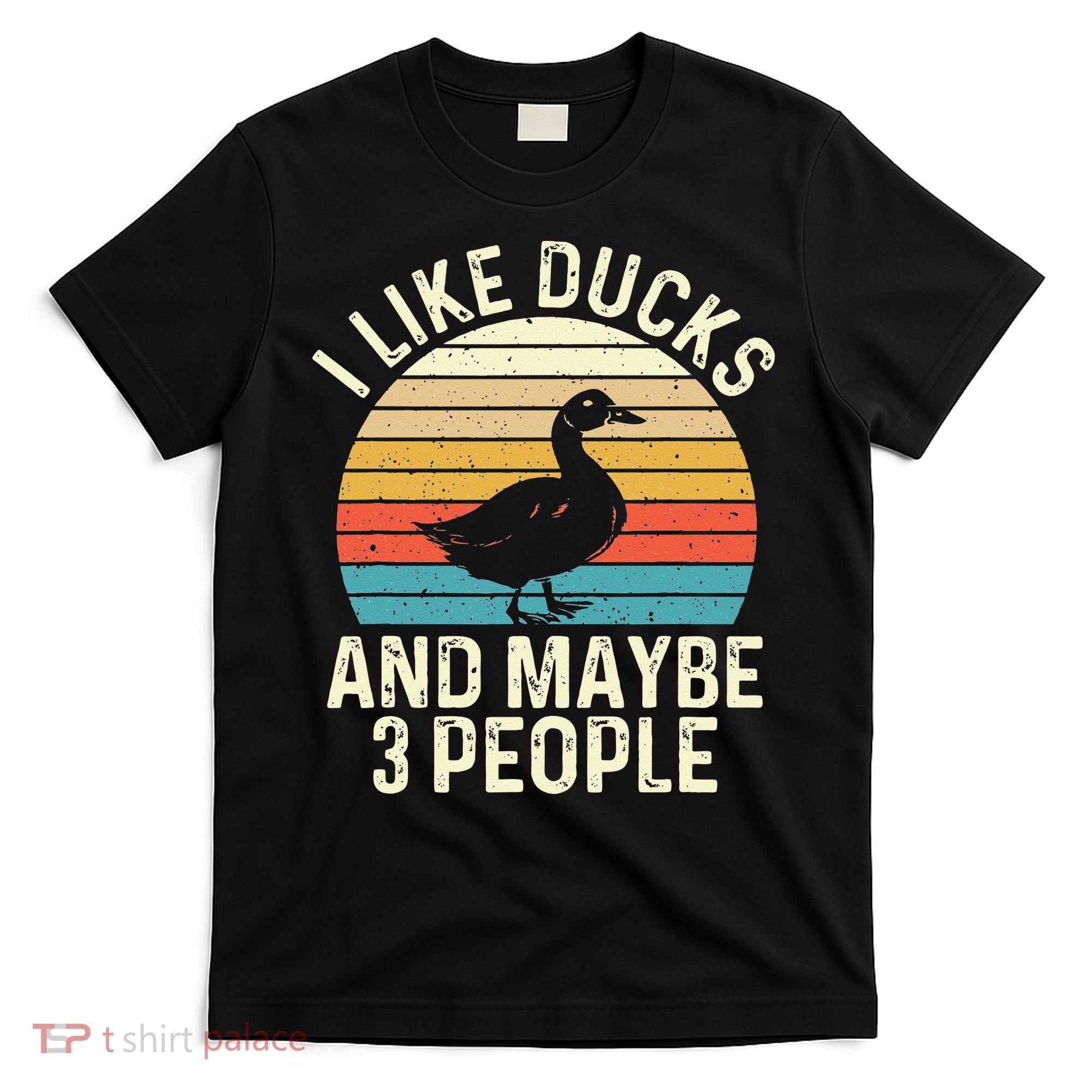 I Like Ducks And Maybe 3 People Duck Lover T-Shirt