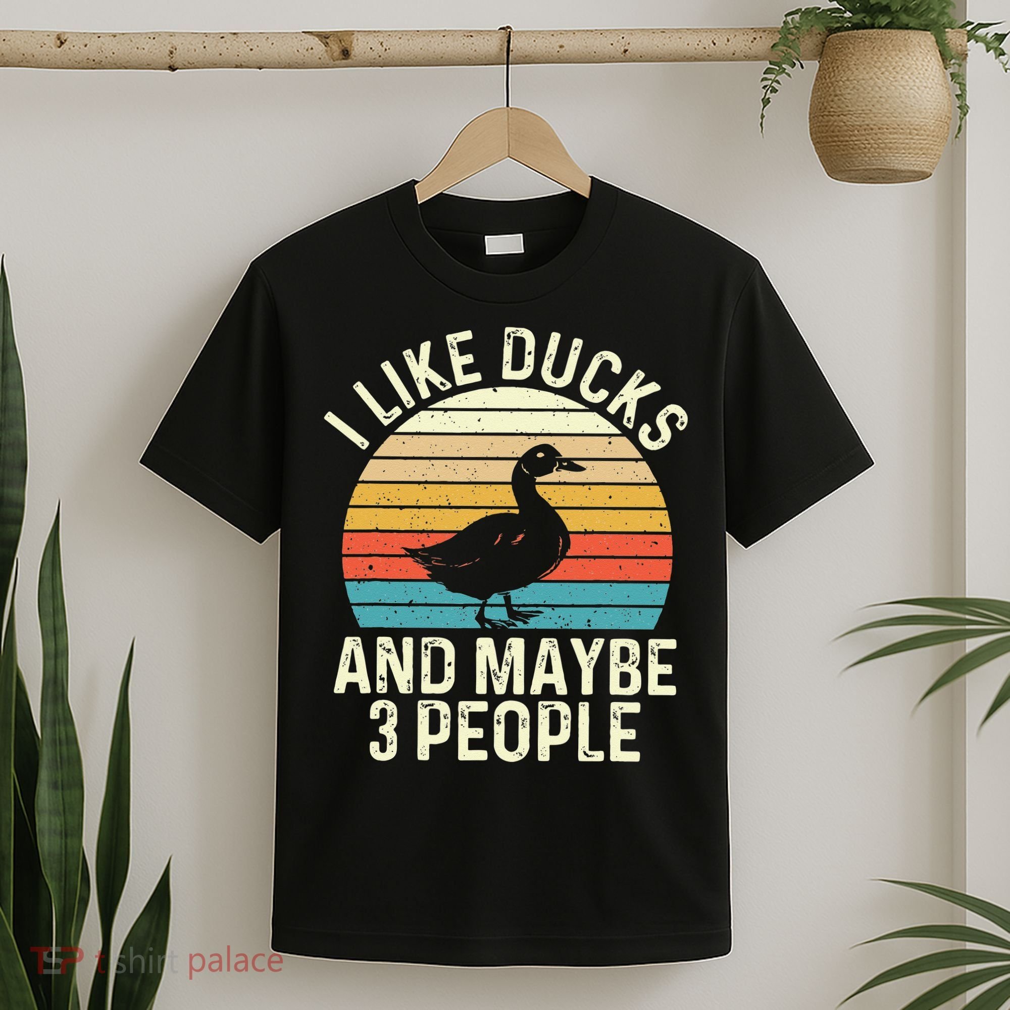 I Like Ducks And Maybe 3 People Duck Lover T-Shirt