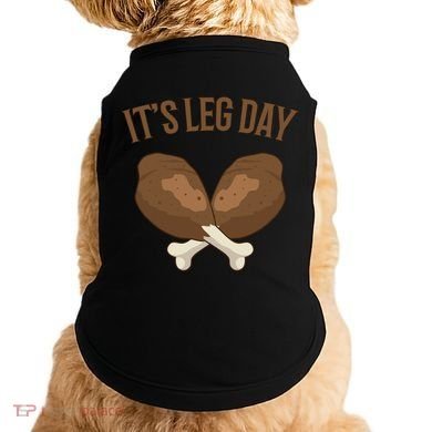 It’s Leg Day Vintage Thanksgiving Fall Workout Gift Doggie Tank