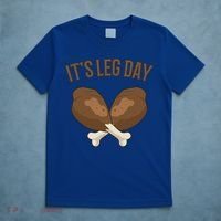 It’s Leg Day Vintage Thanksgiving Fall Workout Gift T-Shirt thumb 5