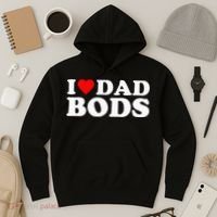 I Love Dad Bods Hoodie thumb 3