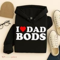 I Love Dad Bods Hoodie thumb 4