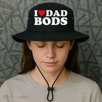 I Love Dad Bods Bucket Hat thumb 3