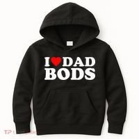 I Love Dad Bods Kids Hoodie thumb 0