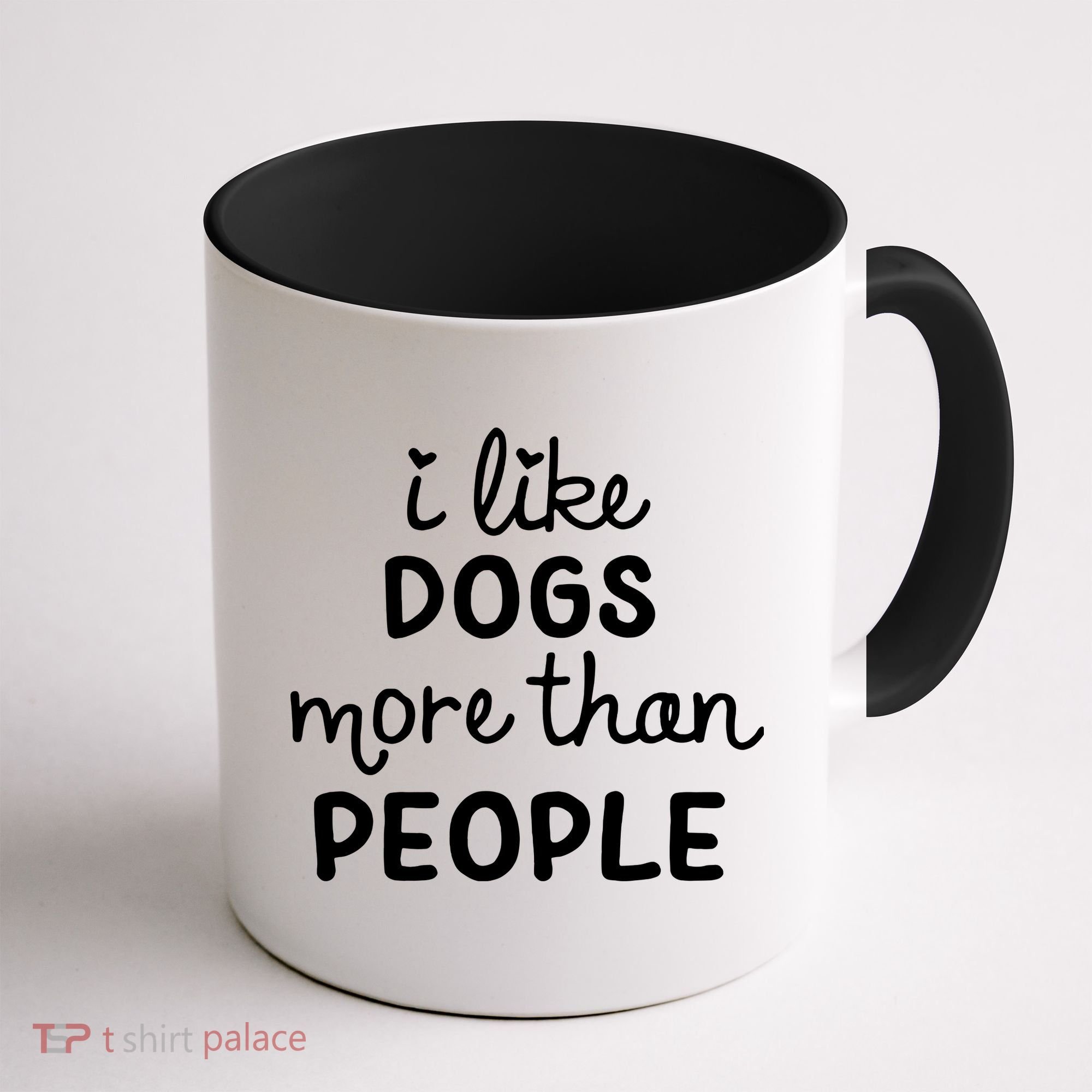 I Like Dogs More Than People Coffee Mug