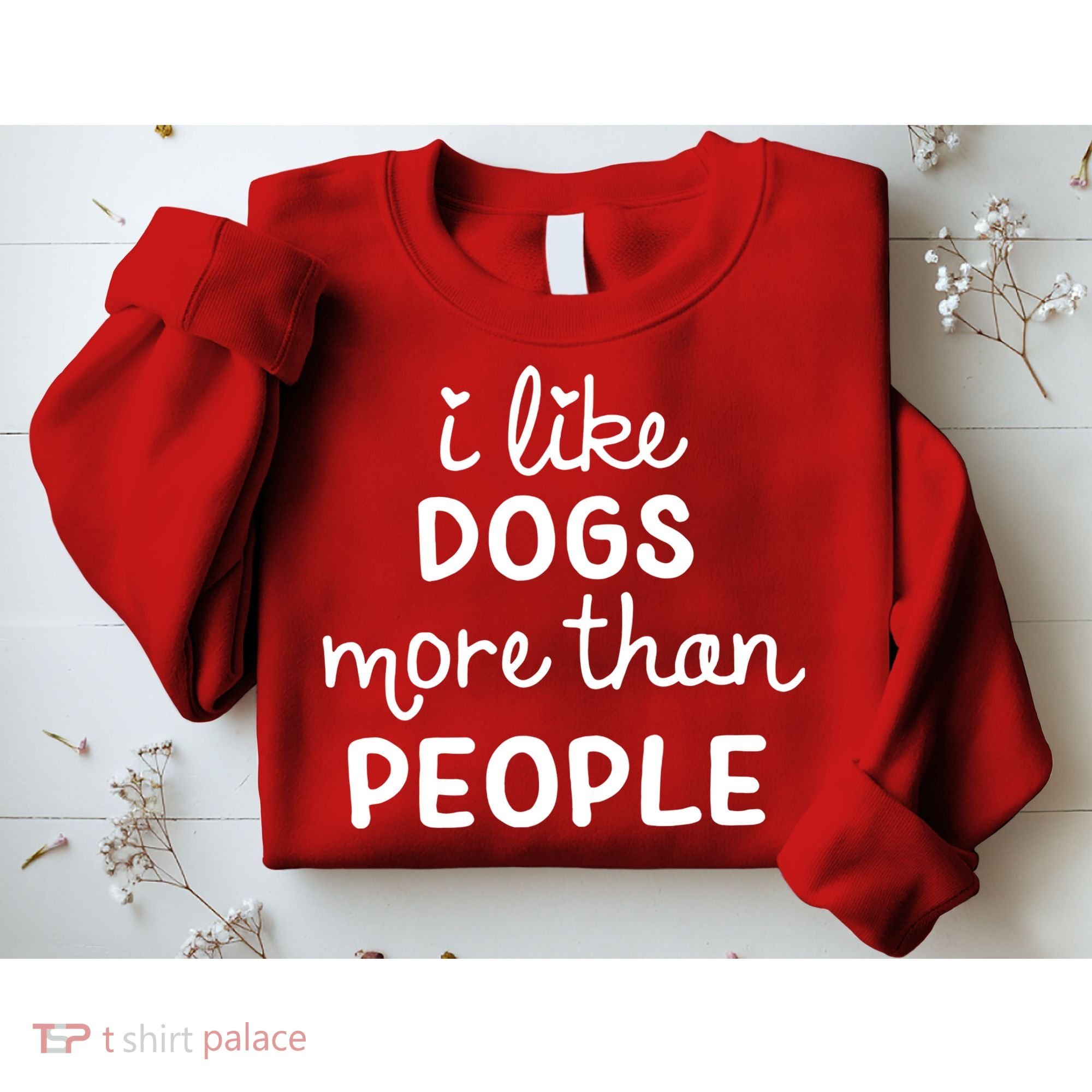 I Like Dogs More Than People Sweatshirt