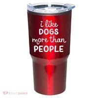I Like Dogs More Than People Tumbler thumb 0
