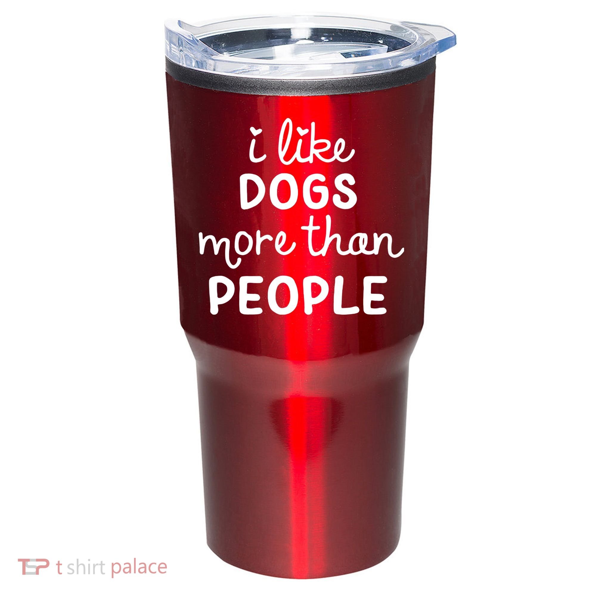I Like Dogs More Than People Tumbler