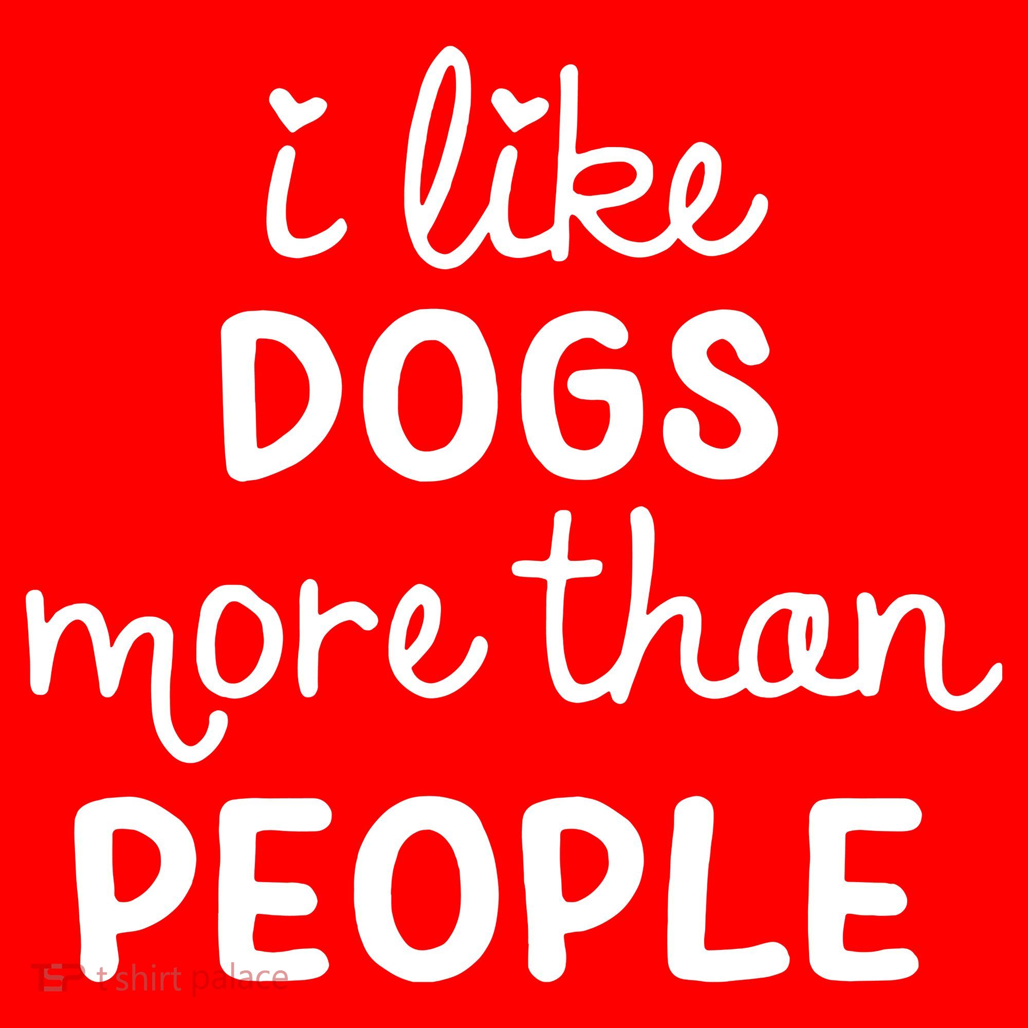 I Like Dogs More Than People Mousepad