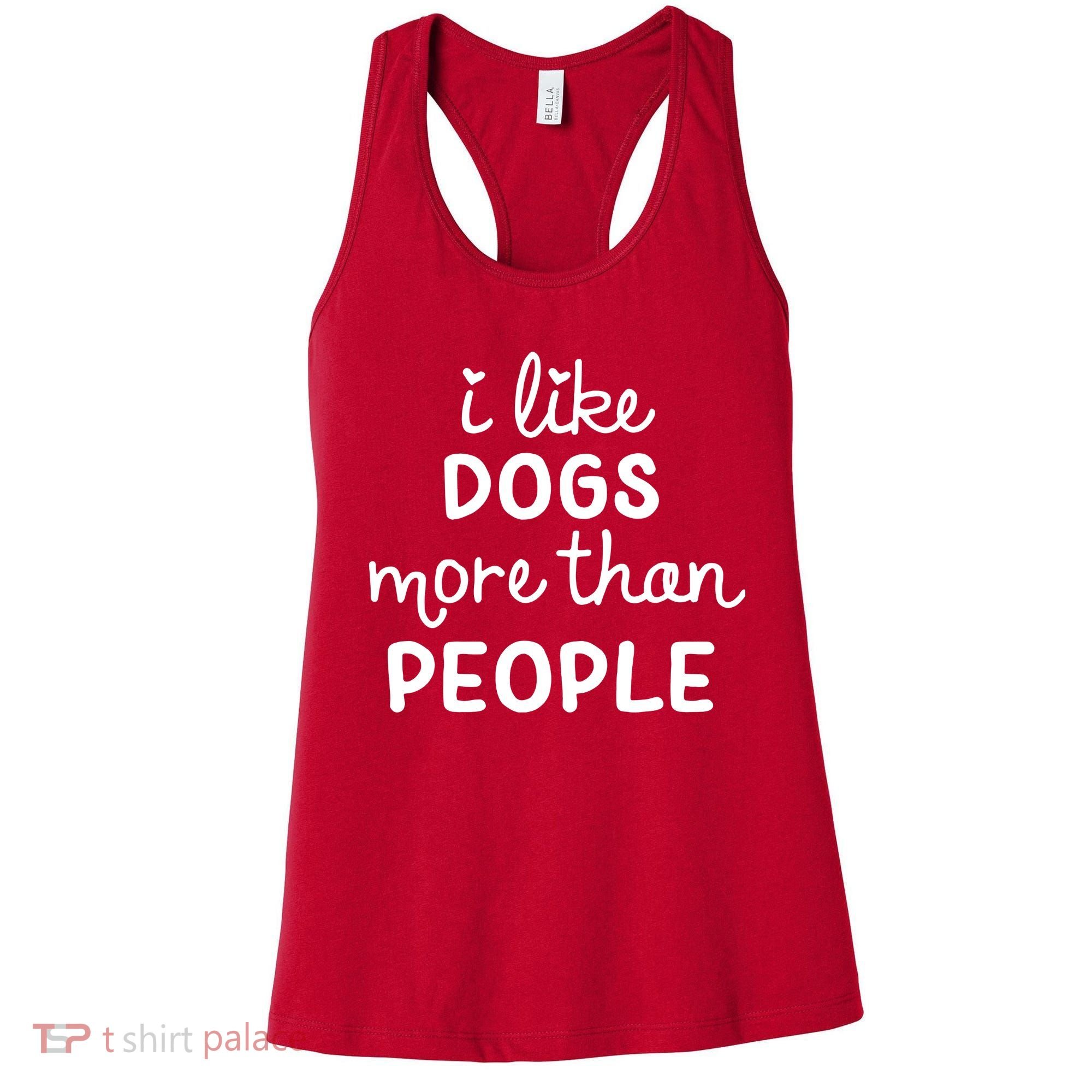 I Like Dogs More Than People Women's Tank Top