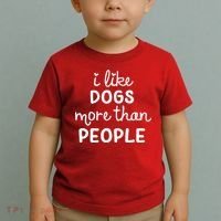 I Like Dogs More Than People Toddler T-Shirt thumb 2