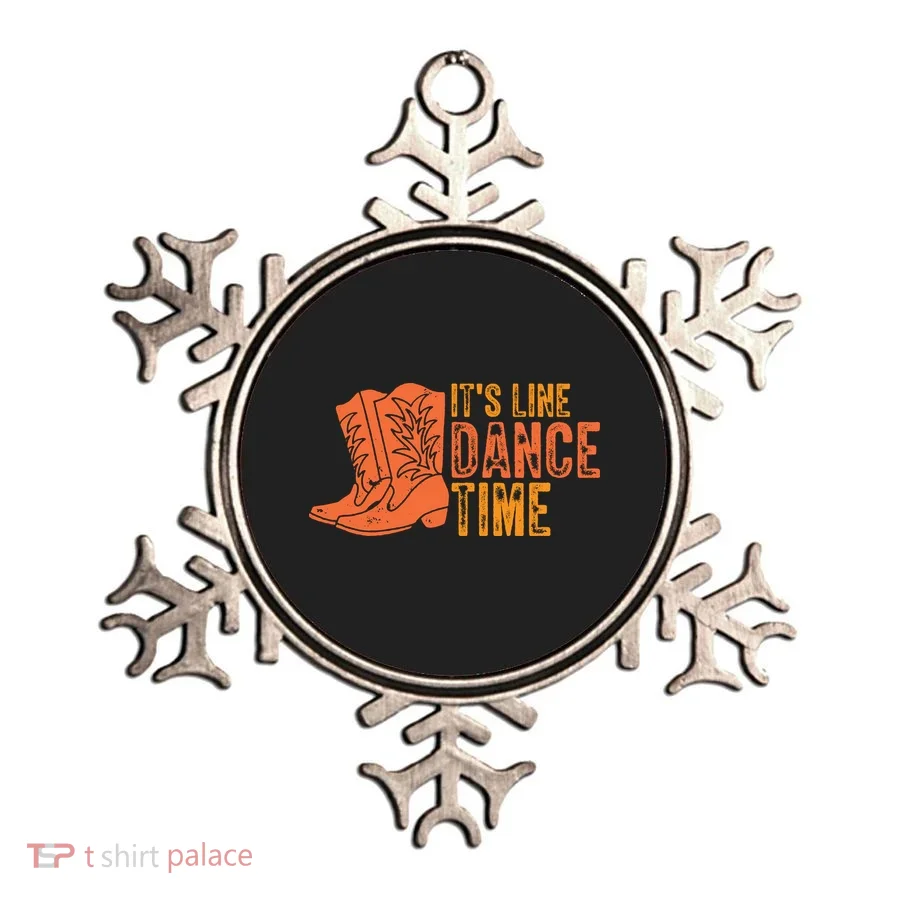 It's Line Dancing Time T S Ornament