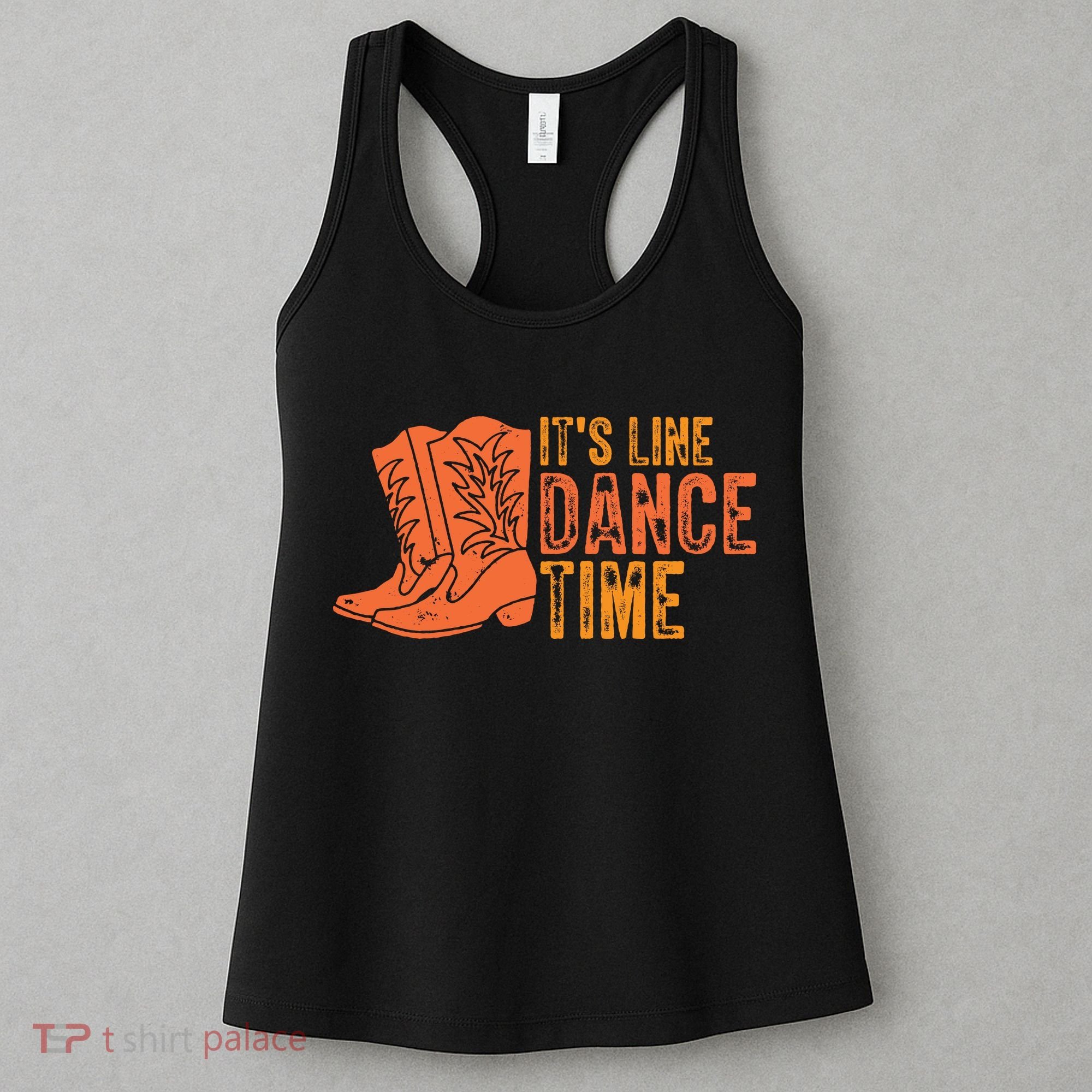 It's Line Dancing Time T S Women's Tank Top
