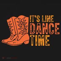 It's Line Dancing Time T S Women's T-Shirt thumb 6