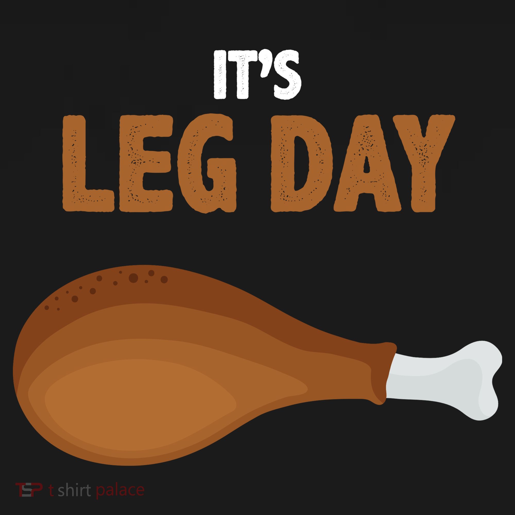 It's Leg Day Funny Turkey Backpack