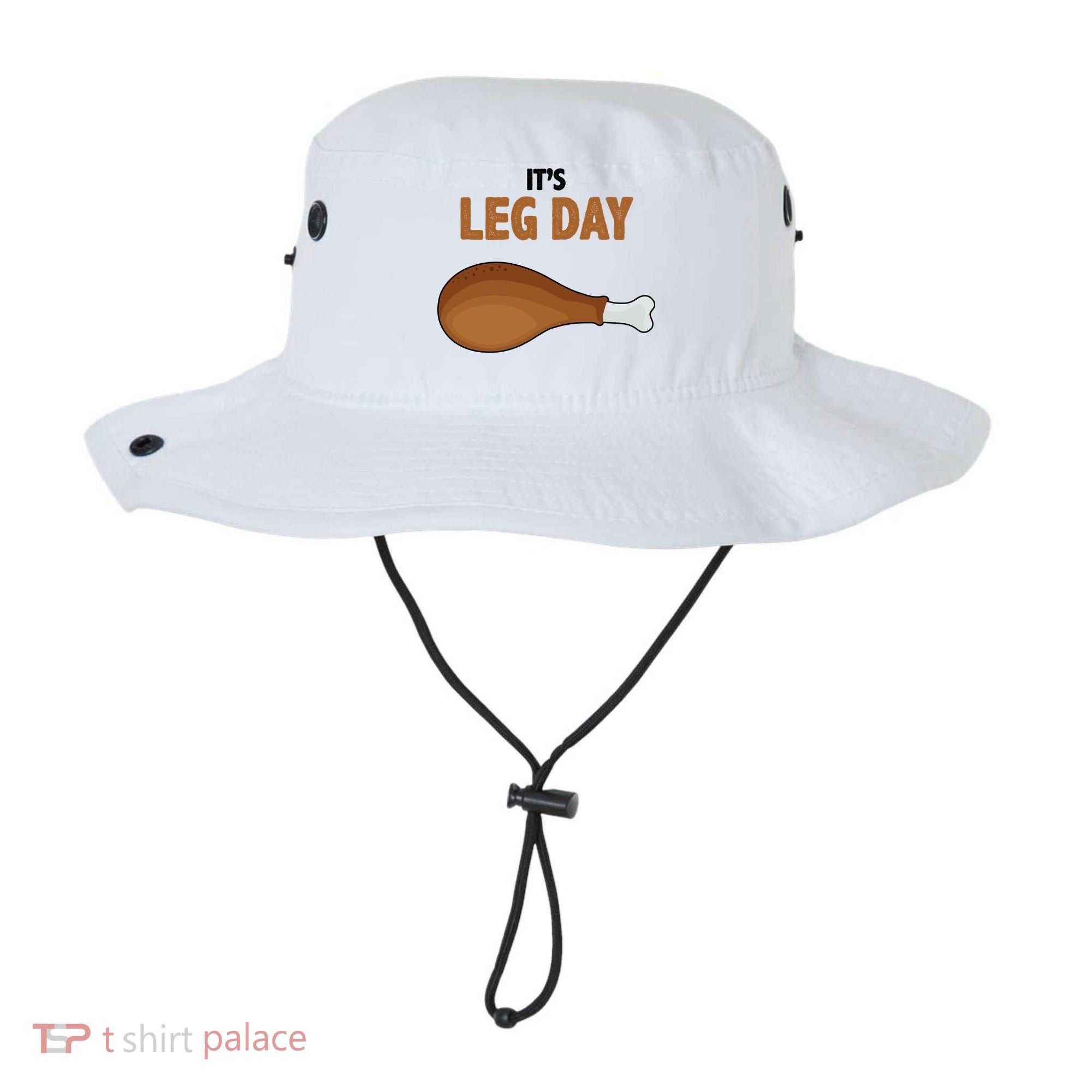 It's Leg Day Funny Turkey Bucket Hat