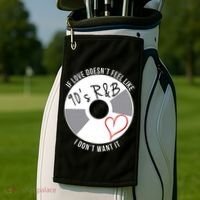 If Love Doesnt Feel Like 90s R&B I Dont Want It Golf Towel thumb 2
