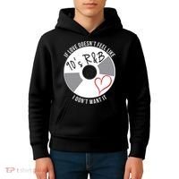 If Love Doesnt Feel Like 90s R&B I Dont Want It Kids Hoodie thumb 4