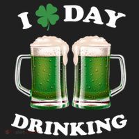 I Love Day Drinking St Patrick's Day Party Women's Sweatshirt thumb 2