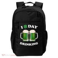 I Love Day Drinking St Patrick's Day Party Backpack thumb 0