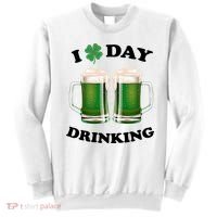 I Love Day Drinking St Patrick's Day Party Sweatshirt thumb 0