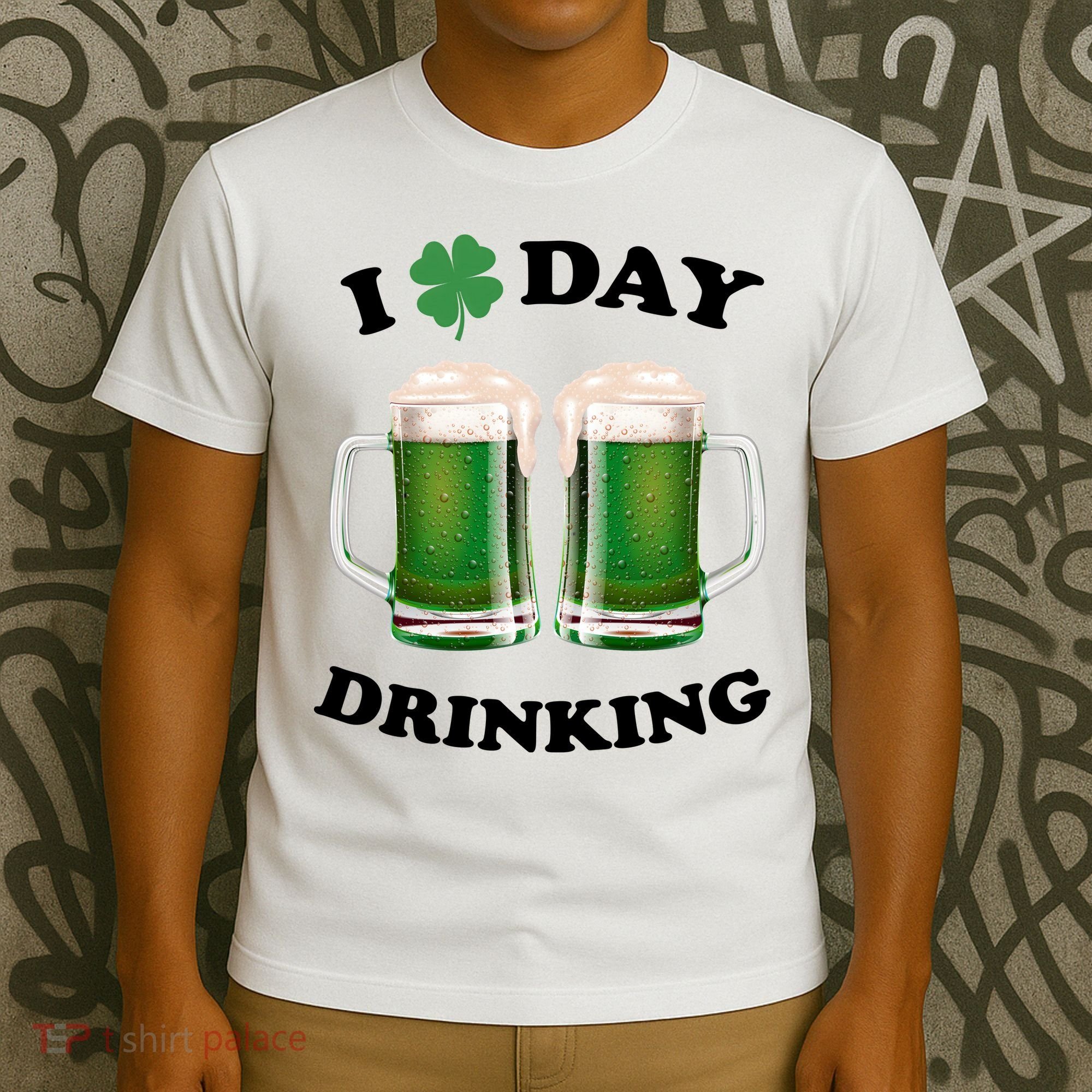 I Love Day Drinking St Patrick's Day Party T-Shirt