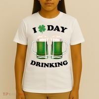 I Love Day Drinking St Patrick's Day Party T-Shirt thumb 4