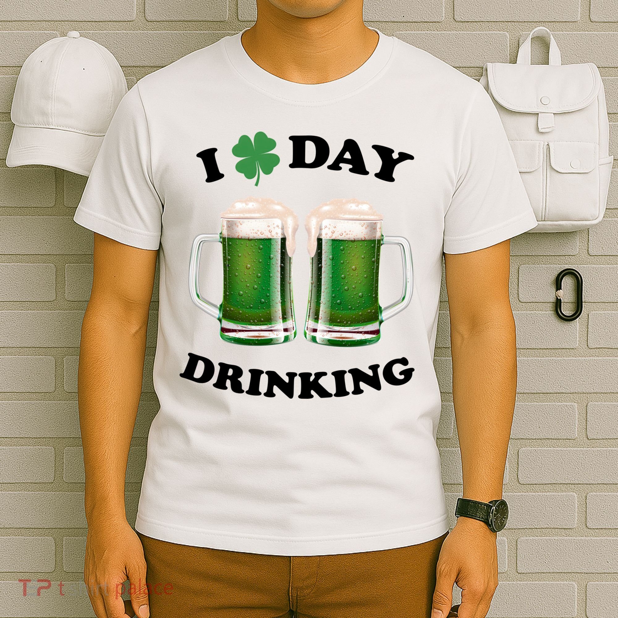 I Love Day Drinking St Patrick's Day Party T-Shirt