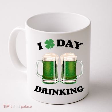 I Love Day Drinking St Patrick's Day Party Coffee Mug