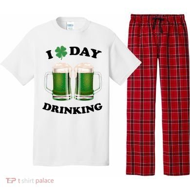 I Love Day Drinking St Patrick's Day Party Pajama Set