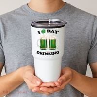 I Love Day Drinking St Patrick's Day Party Tumbler thumb 2