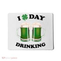 I Love Day Drinking St Patrick's Day Party Mousepad thumb 0