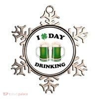 I Love Day Drinking St Patrick's Day Party Ornament thumb 0