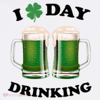I Love Day Drinking St Patrick's Day Party Ornament thumb 1