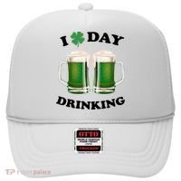 I Love Day Drinking St Patrick's Day Party Hat thumb 0