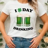 I Love Day Drinking St Patrick's Day Party Women's T-Shirt thumb 2