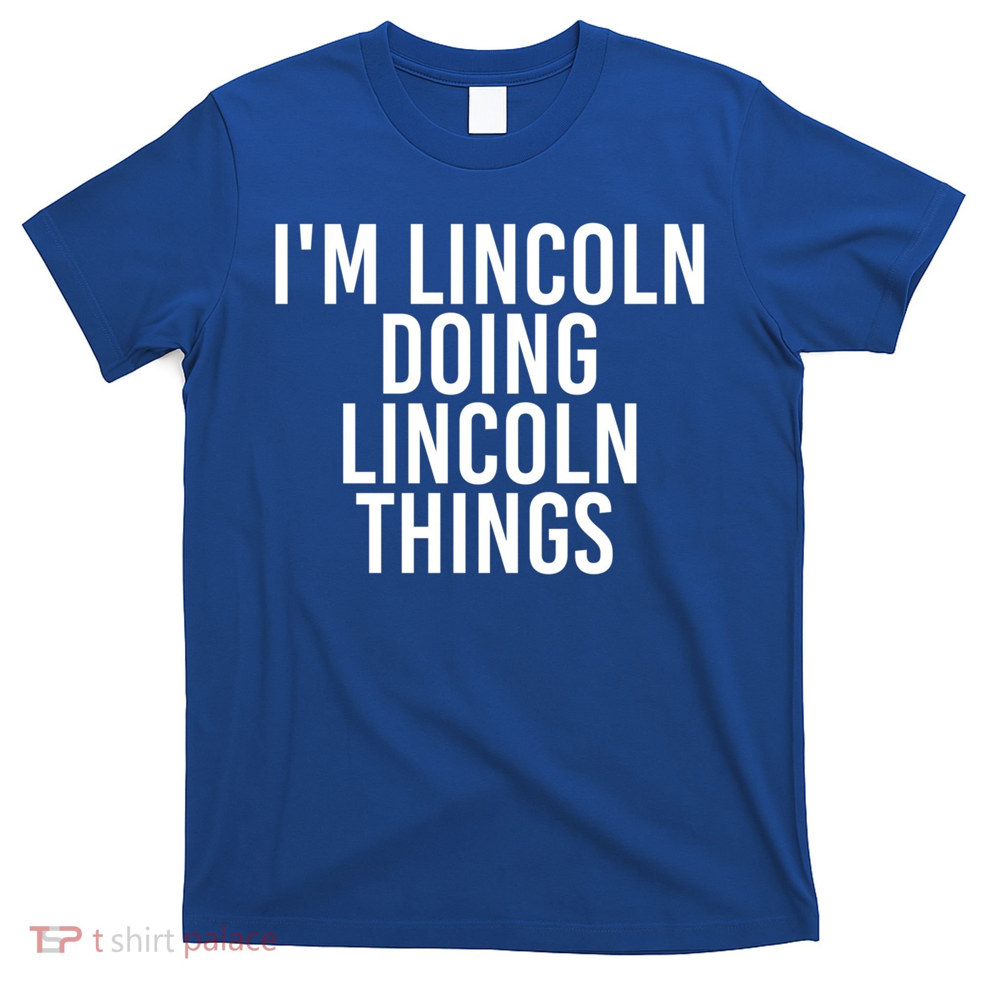 I'm Lincoln Doing Lincoln Things Funny Birthday Gift Idea Gift T-Shirt