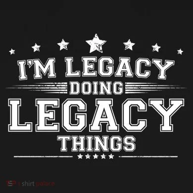 Im Legacy Doing Legacy Things Ornament